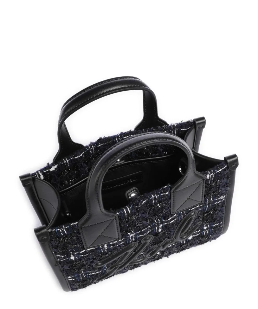 K/Skuare Small Handtasche Textil schwarz