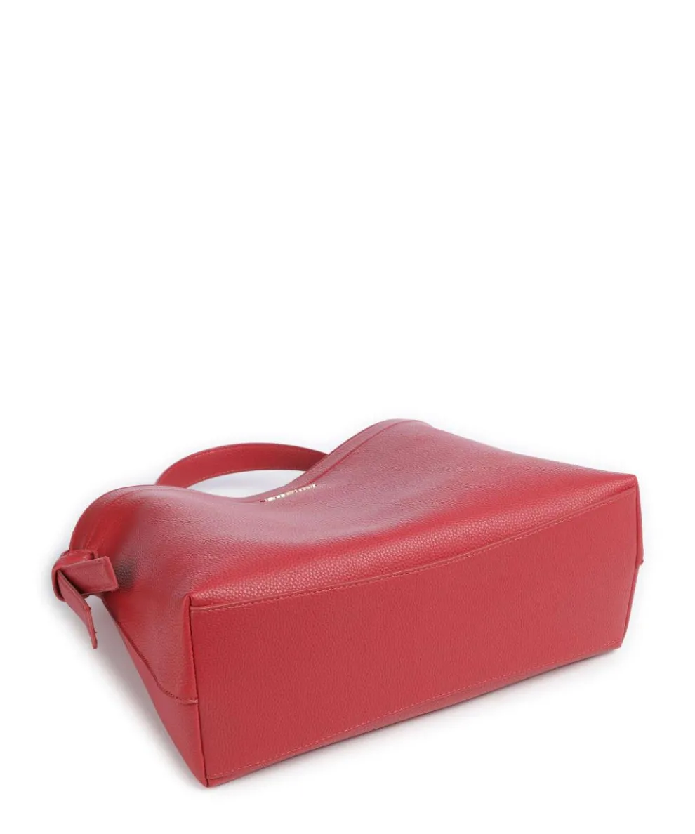 Femke Handtasche Lederimitat rot