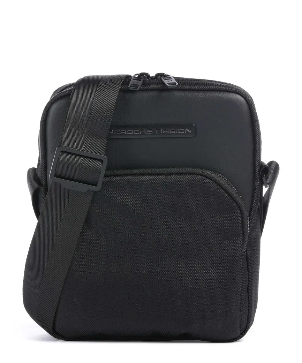 Voyager Umhängetasche Nylon schwarz