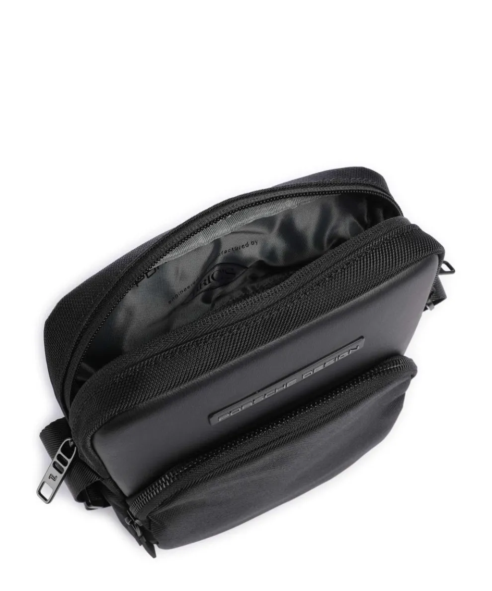 Voyager Umhängetasche Nylon schwarz