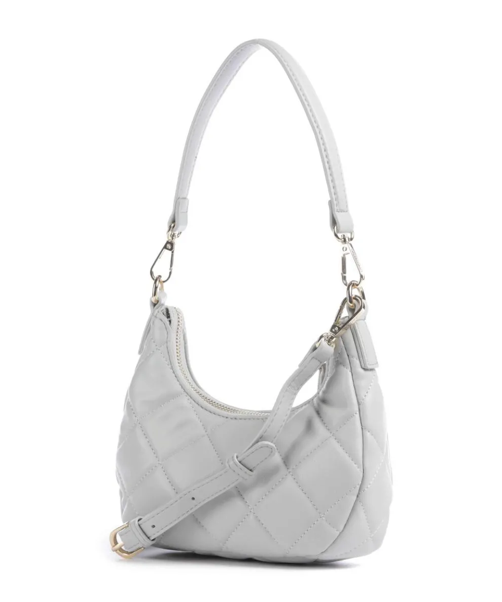 Ocarina Schultertasche Lederimitat hellgrau