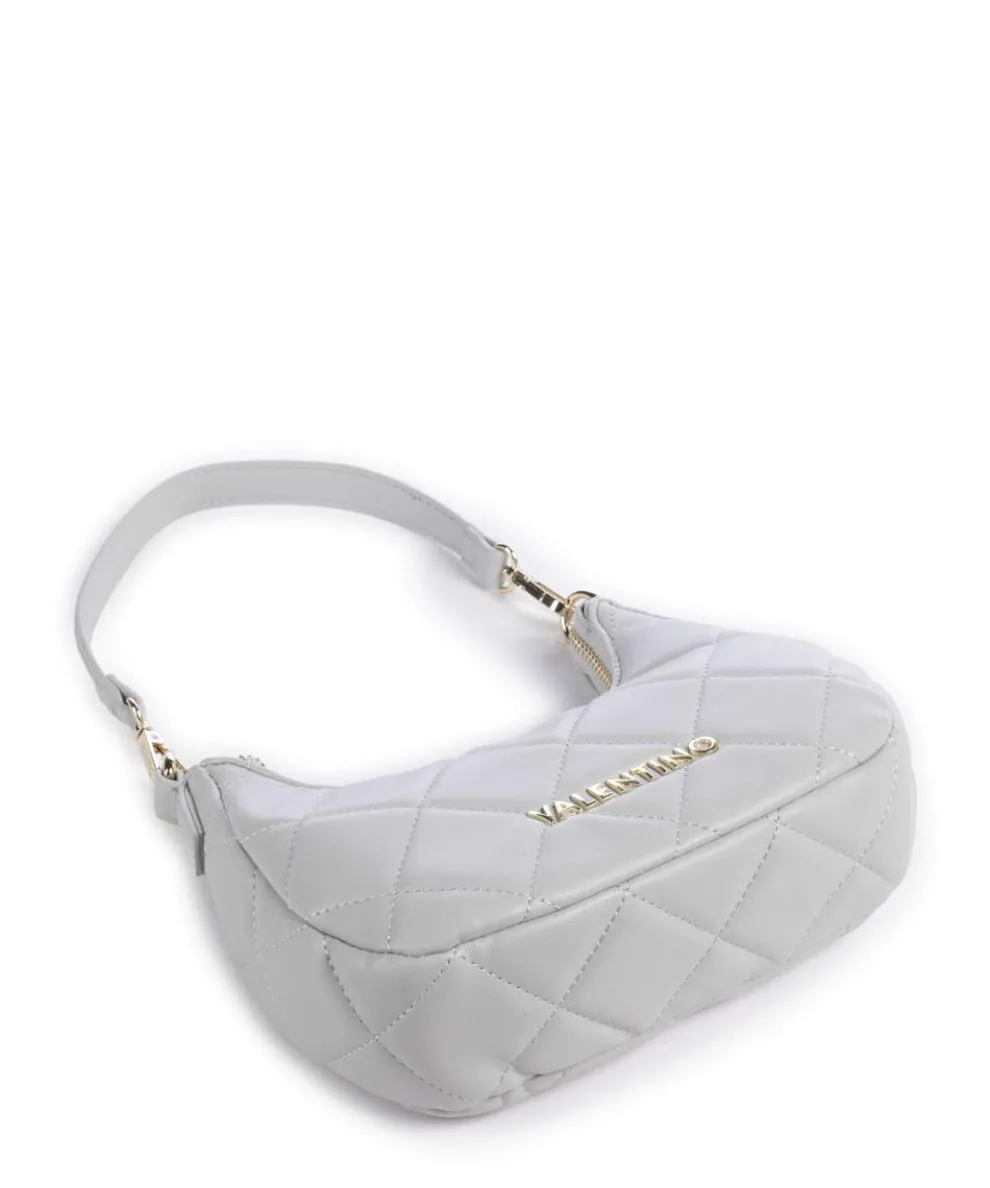 Ocarina Schultertasche Lederimitat hellgrau