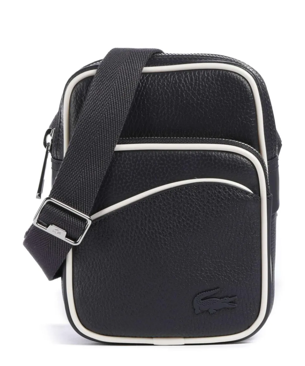 Angy Umhängetasche Polyurethane, genarbtes Rindsleder navy