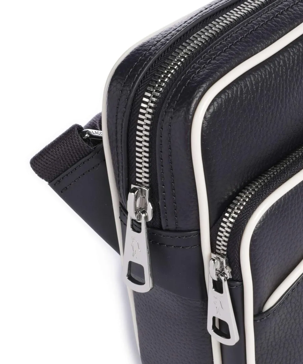 Angy Umhängetasche Polyurethane, genarbtes Rindsleder navy