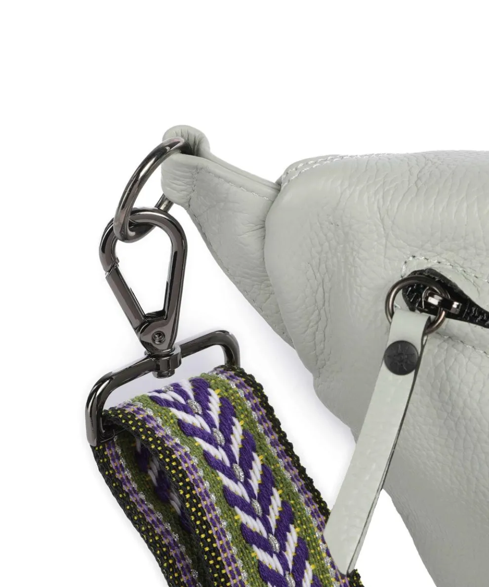 Guadalupe Orlanda Gürteltasche genarbtes Kalbsleder mintgrün