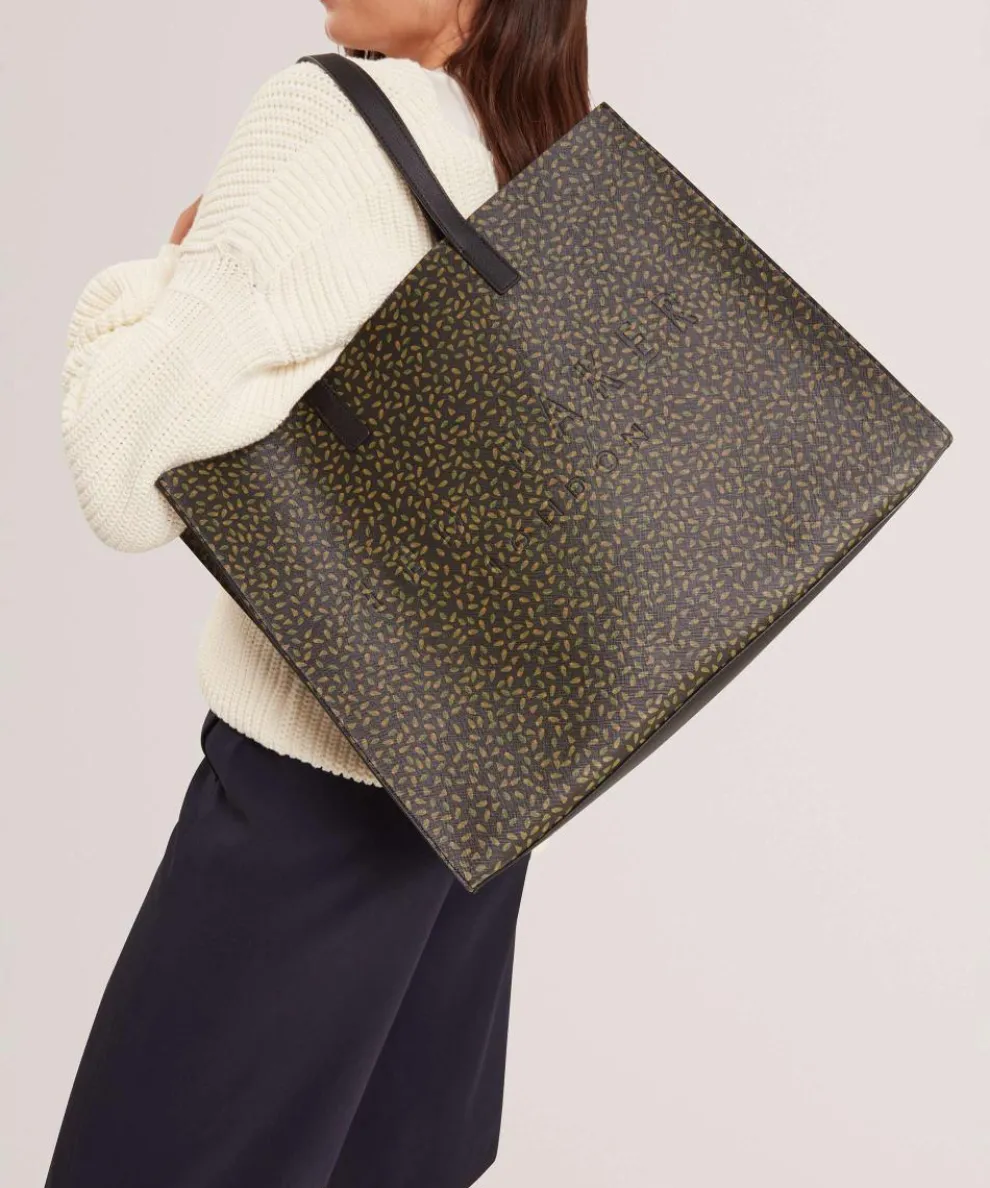 Darshaa Shopper Polyurethane schwarz