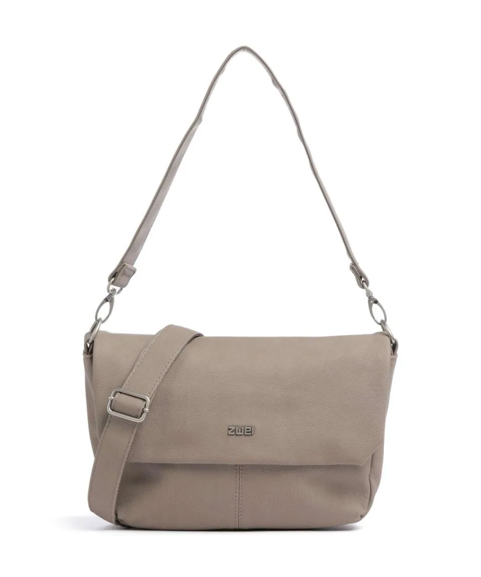 Mademoiselle.M M60 Schultertasche Lederimitat beige