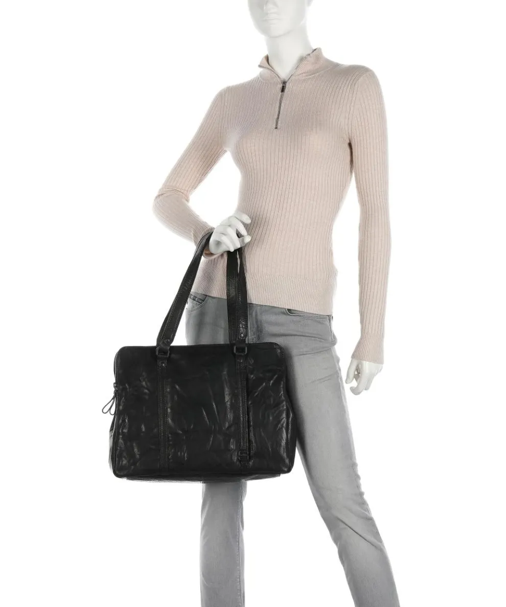 Bronco Shopper 15″ Büffelleder schwarz