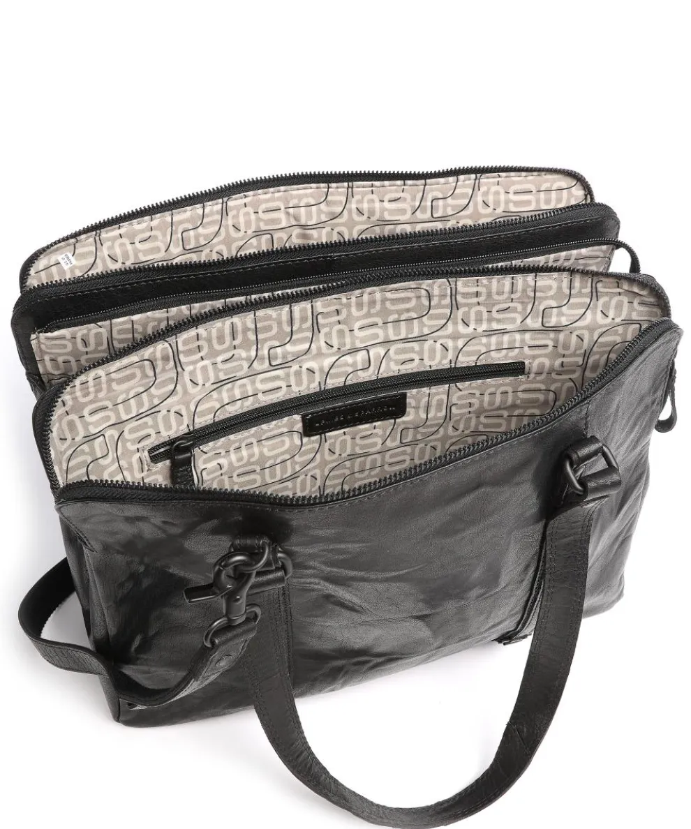 Bronco Shopper 15″ Büffelleder schwarz