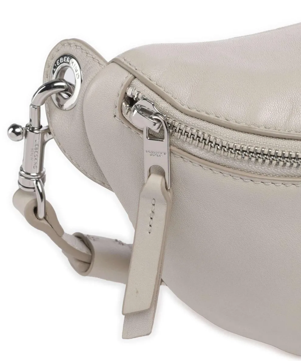 Tavia Sheep Natural Gürteltasche Schafsleder beige/weiß