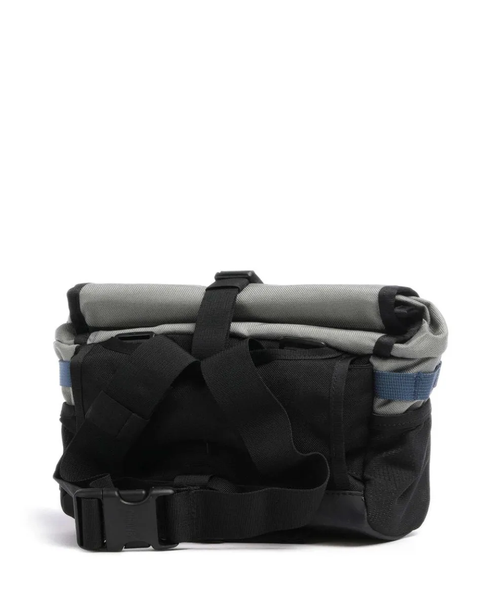 Doubletrack Lenkertasche Nylon grau/schwarz