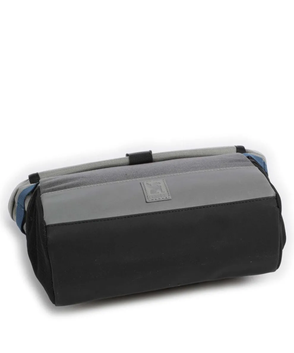 Doubletrack Lenkertasche Nylon grau/schwarz