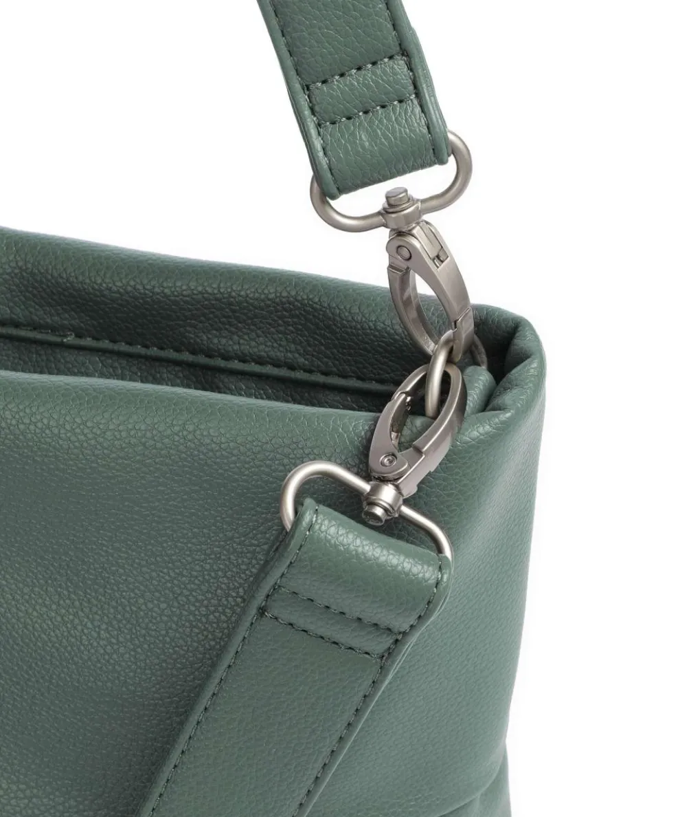 Mademoiselle.M M90 Beuteltasche Lederimitat graugrün