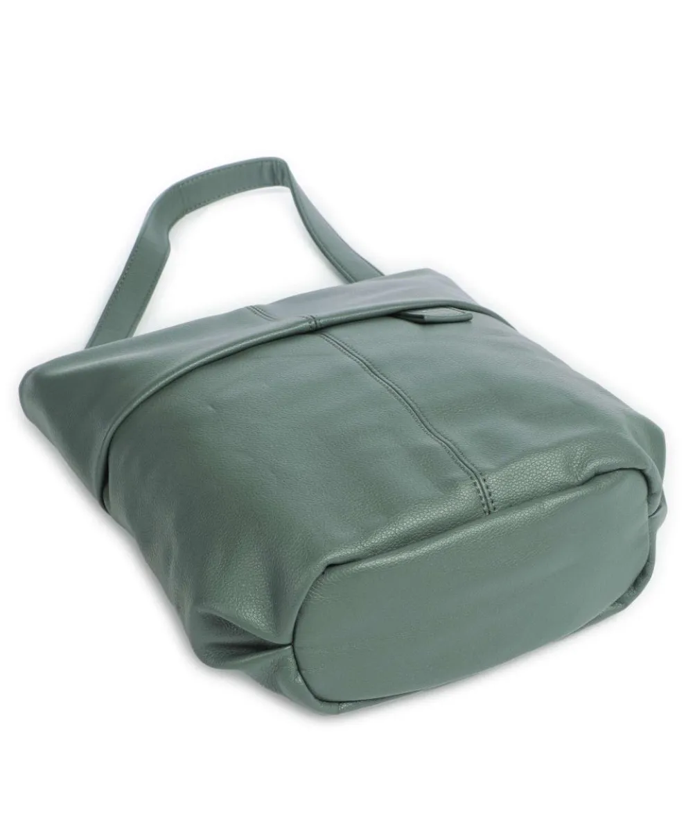 Mademoiselle.M M90 Beuteltasche Lederimitat graugrün