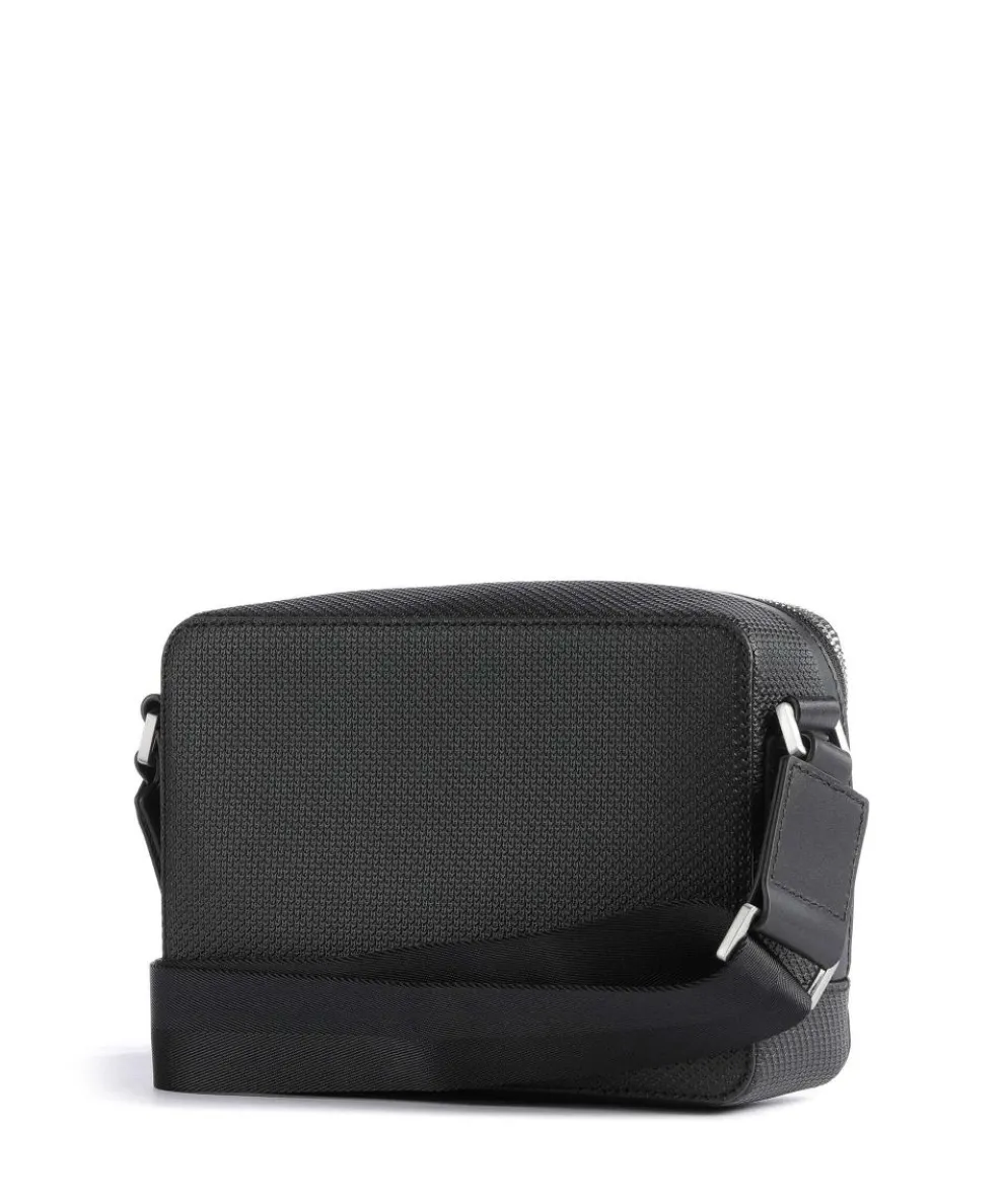 Chantaco Umhängetasche genarbtes Rindsleder schwarz