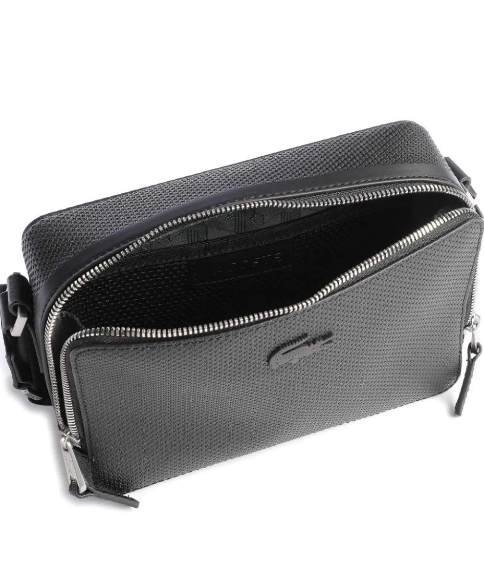 Chantaco Umhängetasche genarbtes Rindsleder schwarz