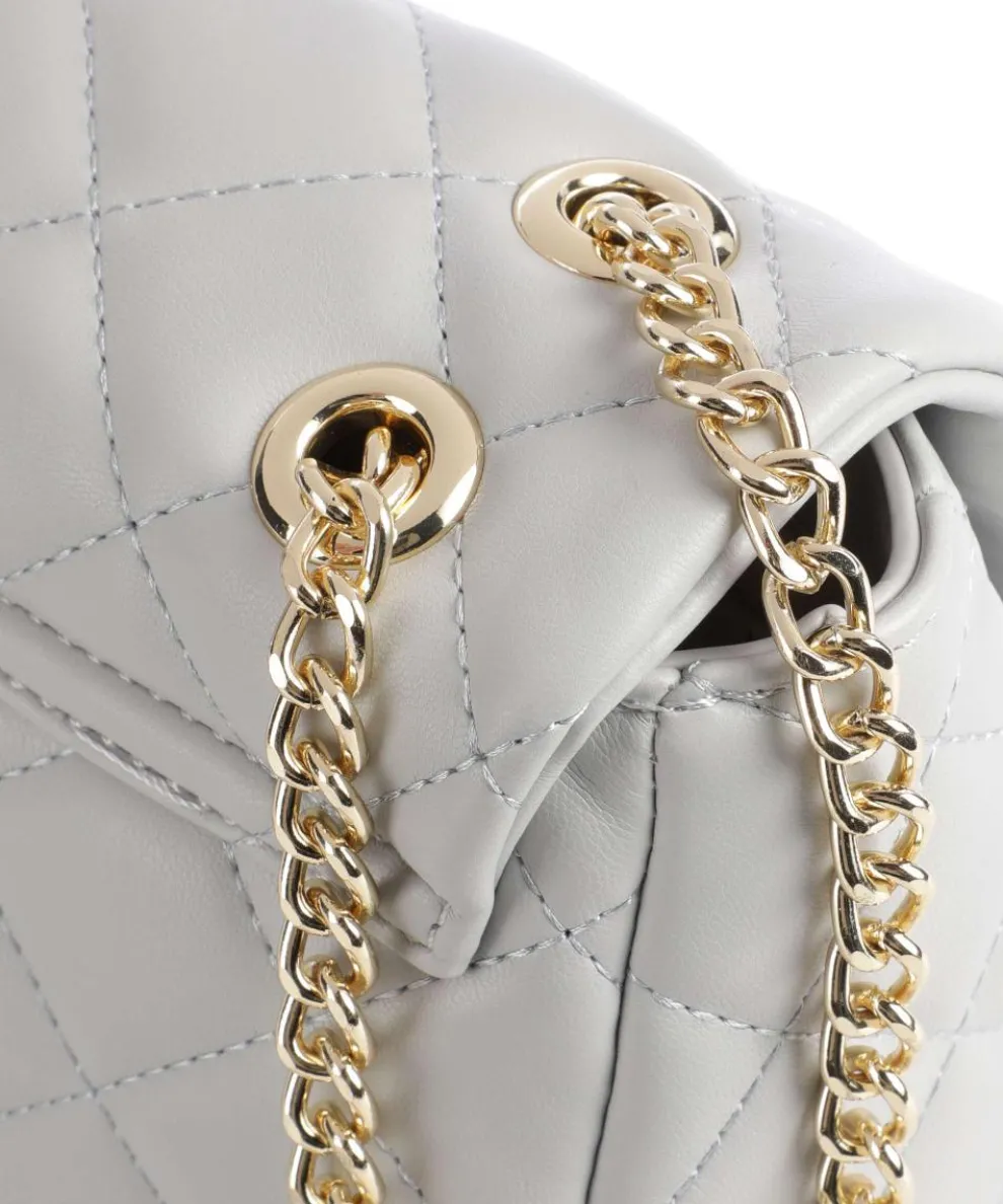 Ocarina Schultertasche Lederimitat grau