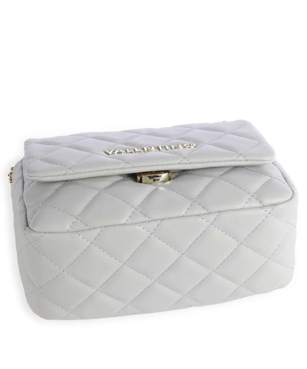 Ocarina Schultertasche Lederimitat grau