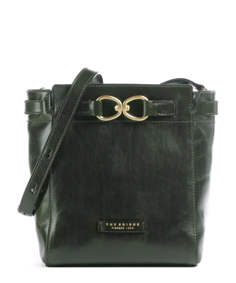 Isotta Umhängetasche fein genarbtes Rindsleder khaki