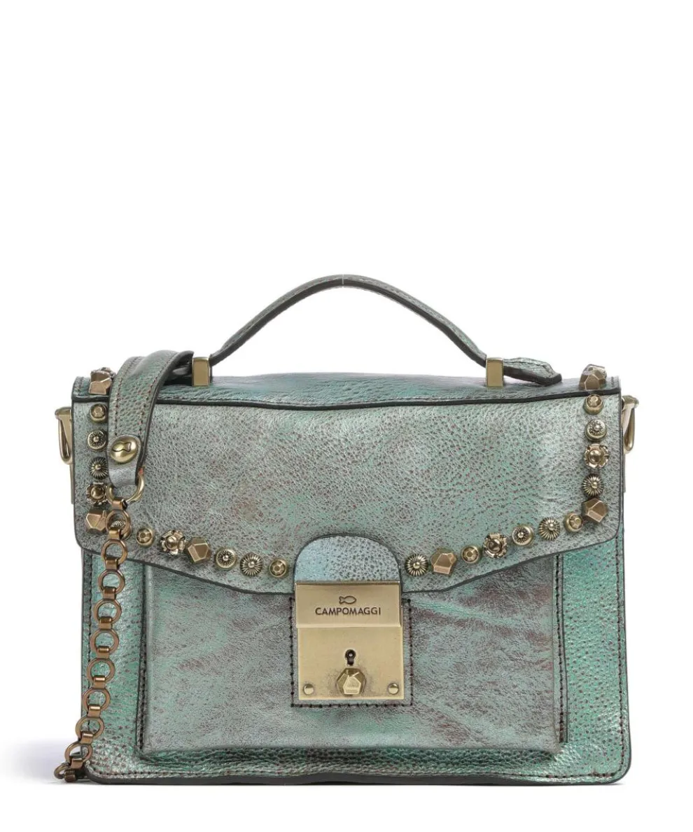 Umhängetasche Rindsleder grün