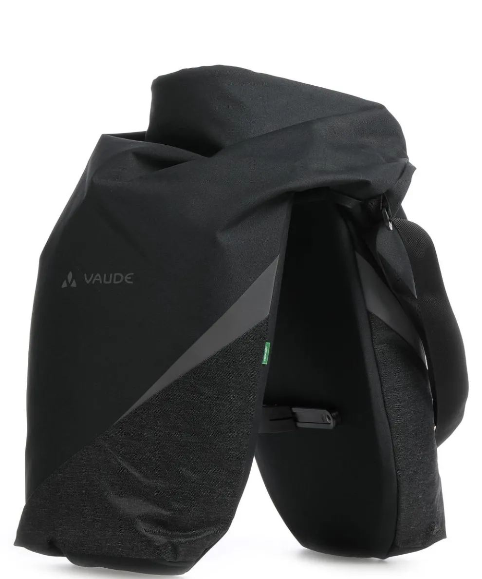 Road Master Urban Double Gepäcktasche recyceltes Polyester schwarz