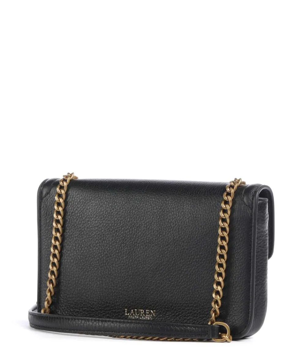 Bradley Large Geldbörse genarbtes Rindsleder schwarz