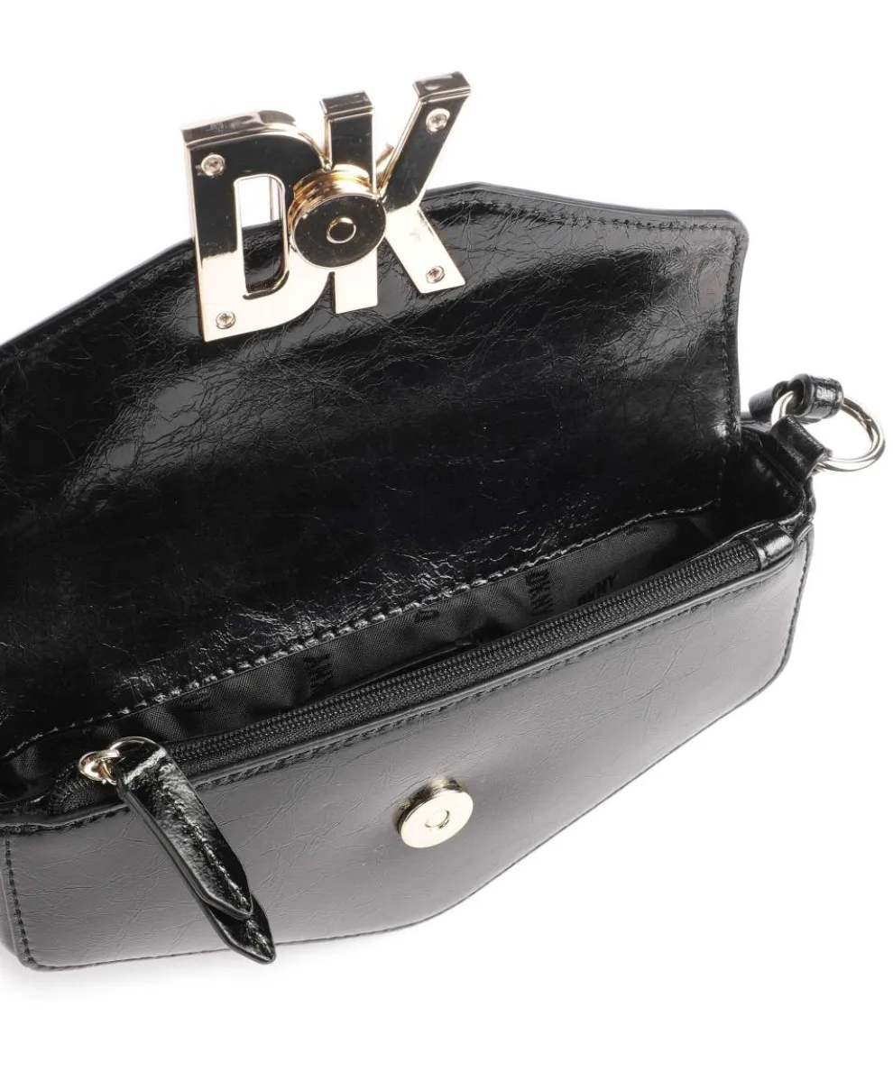 Milano Downtown Umhängetasche Rindsleder schwarz