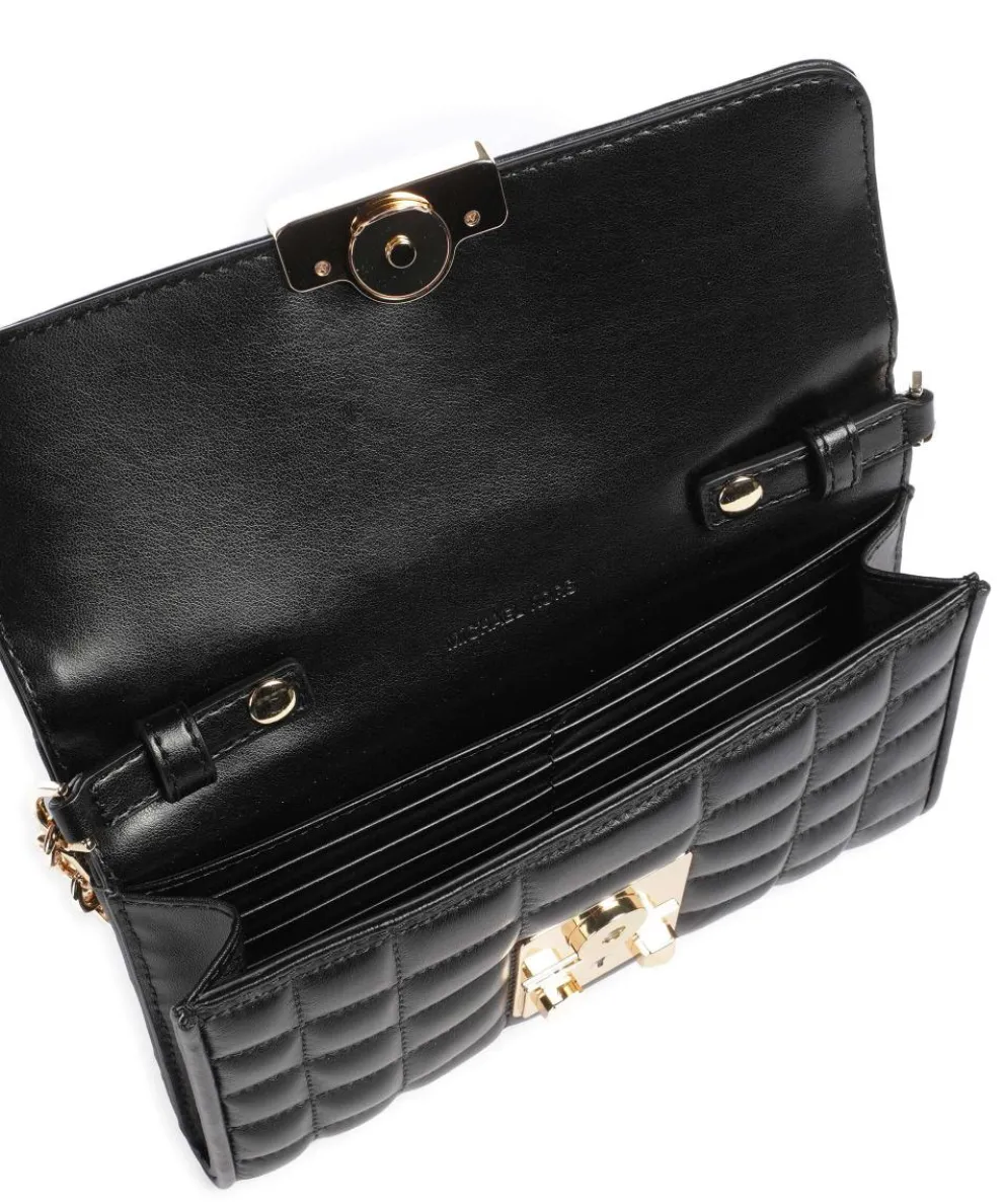 Tribeca Umhängetasche Lammleder schwarz