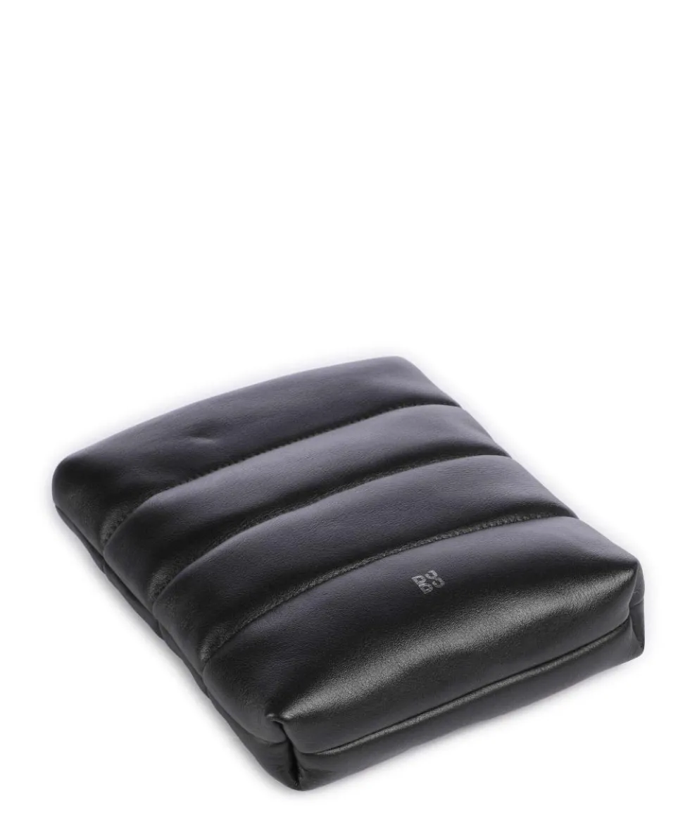 Falkland Umhängetasche fein genarbtes Leder schwarz