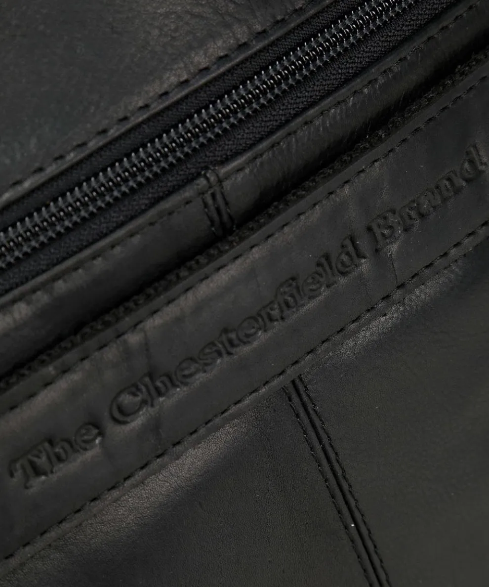 Misha Aktentasche 17″ Pull-Up Rindsleder schwarz