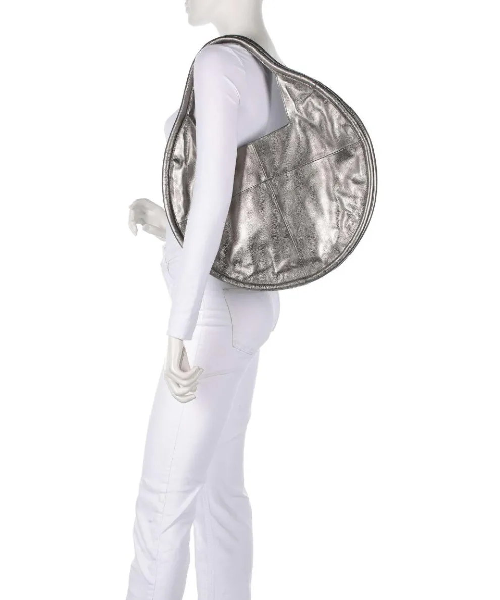 Salvatorgasse 5 Shopper genarbtes Rindsleder silber