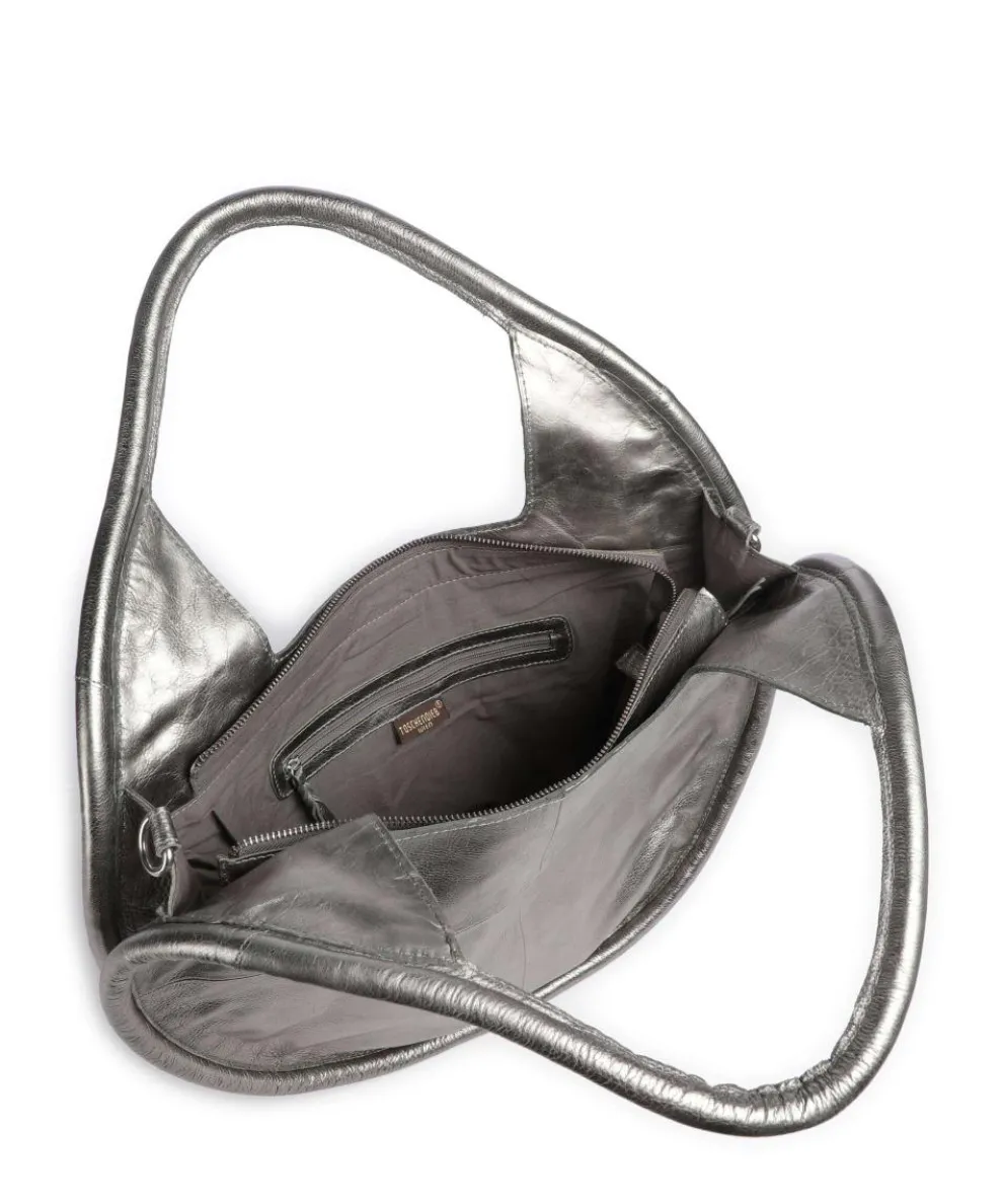 Salvatorgasse 5 Shopper genarbtes Rindsleder silber