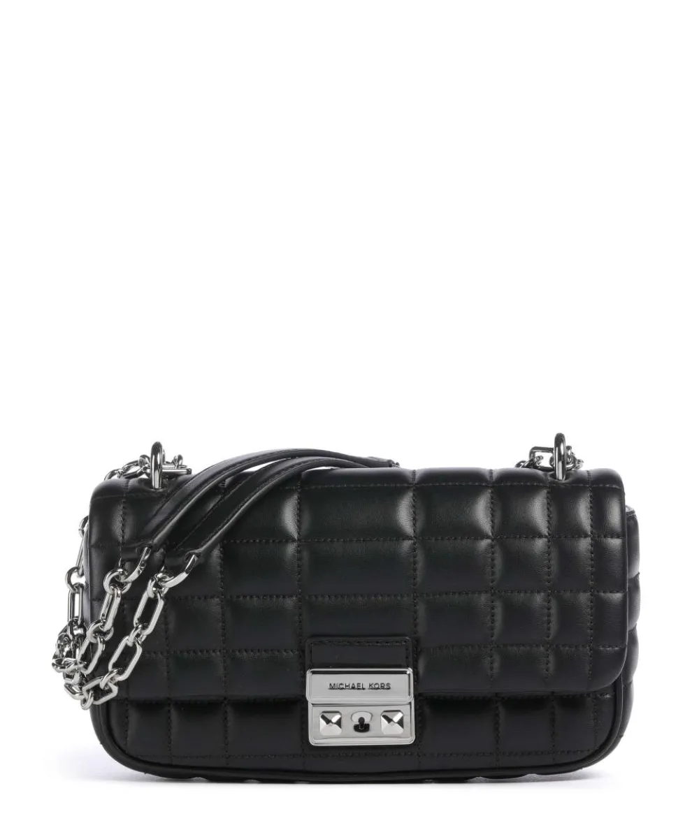 Tribeca Small Schultertasche Lammleder schwarz