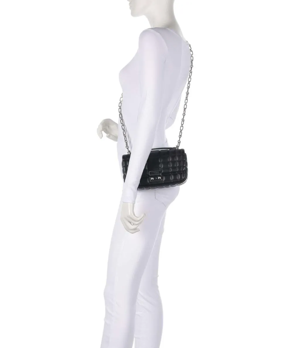 Tribeca Small Schultertasche Lammleder schwarz