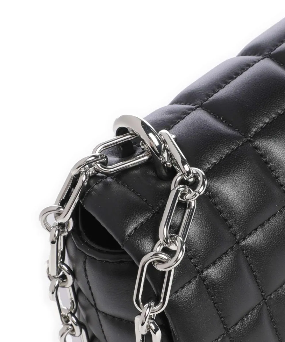 Tribeca Small Schultertasche Lammleder schwarz