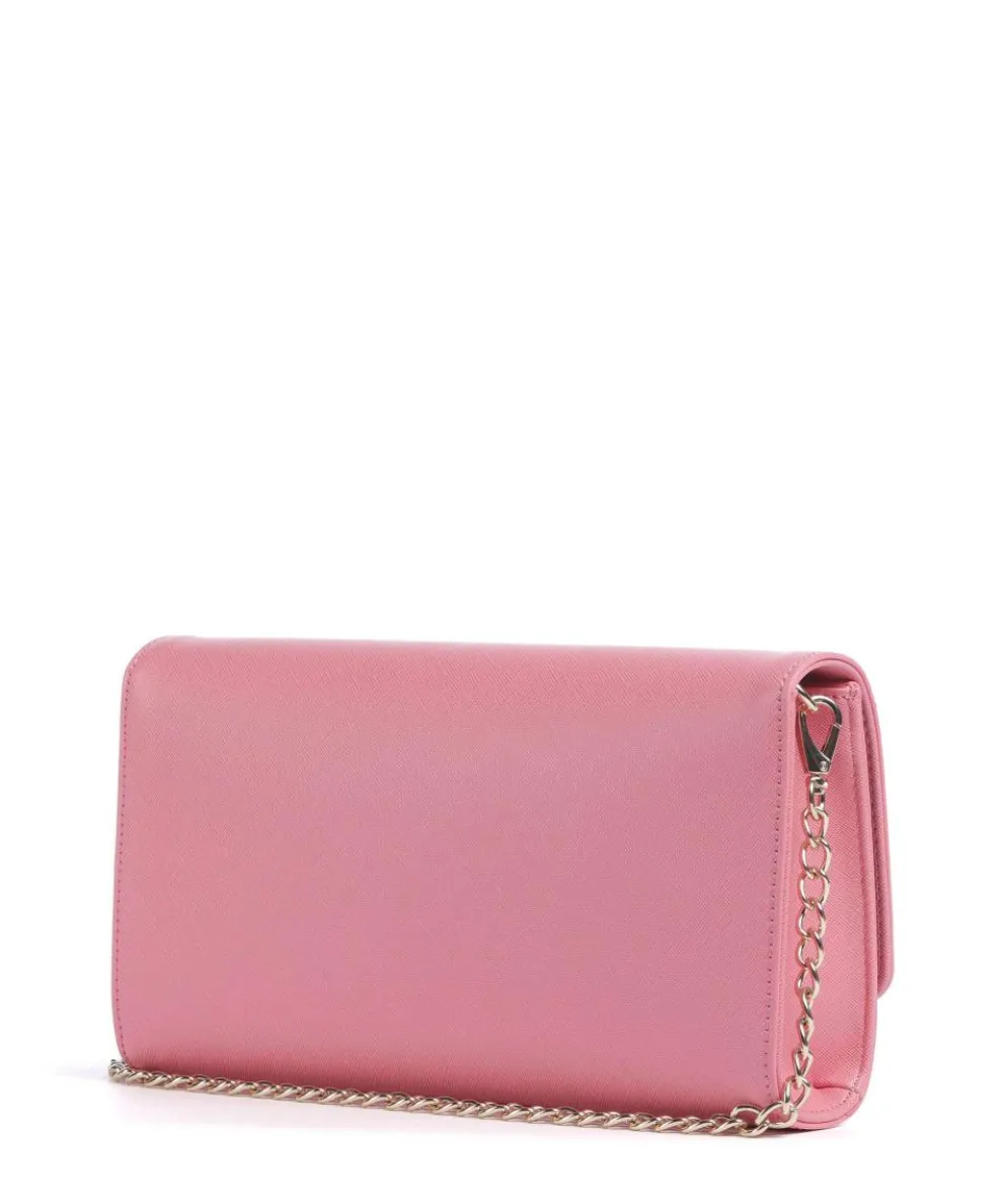 Divina Sa Umhängetasche Lederimitat rosa