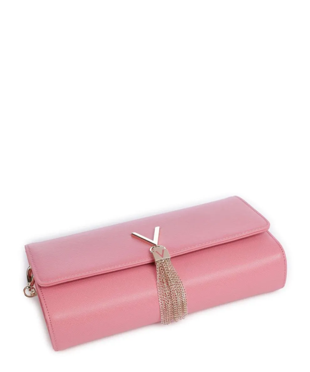 Divina Sa Umhängetasche Lederimitat rosa