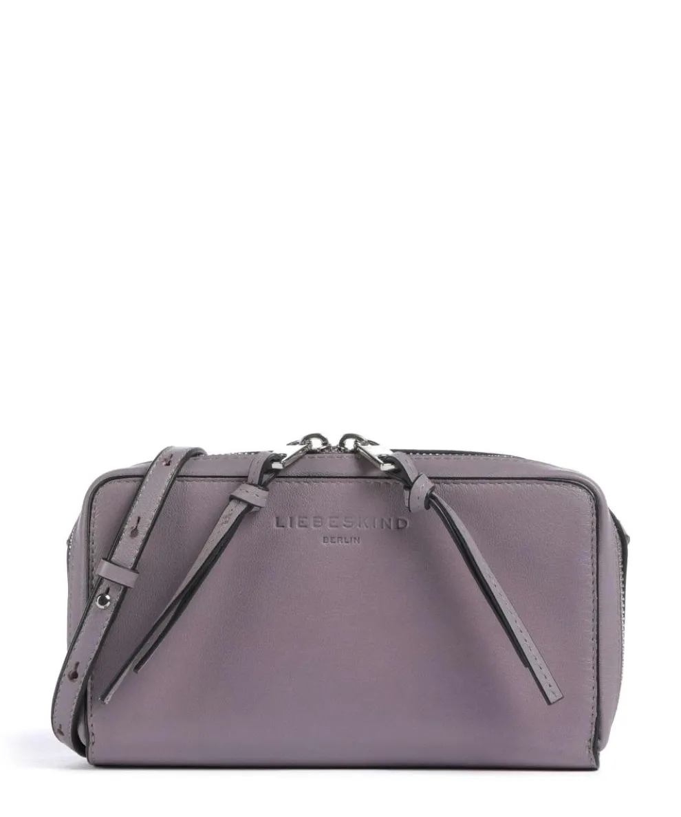 Hera Sheep Natural XS Umhängetasche fein genarbtes Leder violett