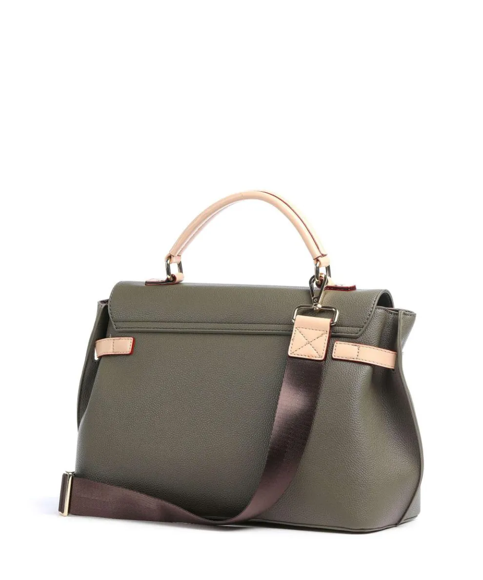 Ella Handtasche Lederimitat olivgrün