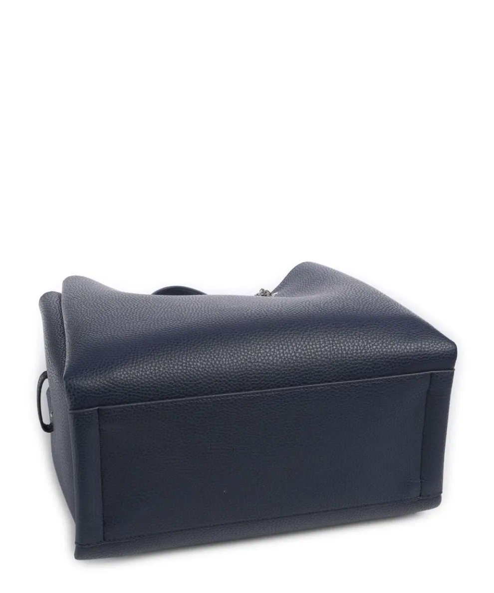 Annie Shopper Lederimitat navy