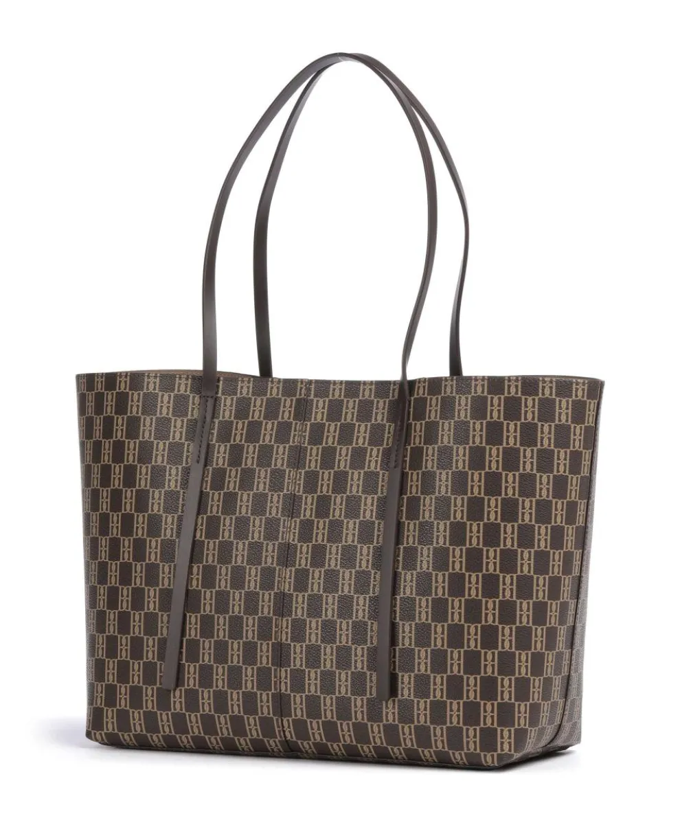 Abigail Shopper Lederimitat dunkelbraun