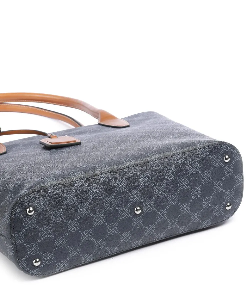 Euphoria Shopper Lederimitat dunkelblau