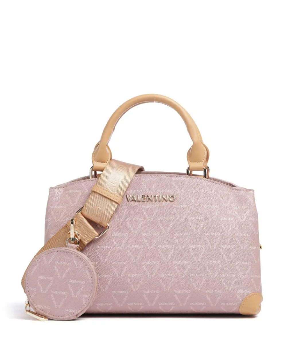 Lady Re Handtasche Lederimitat altrosa