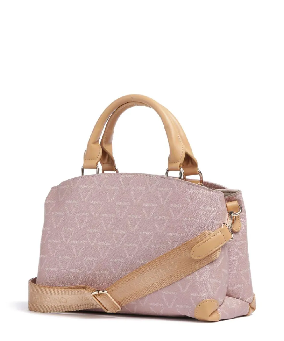 Lady Re Handtasche Lederimitat altrosa