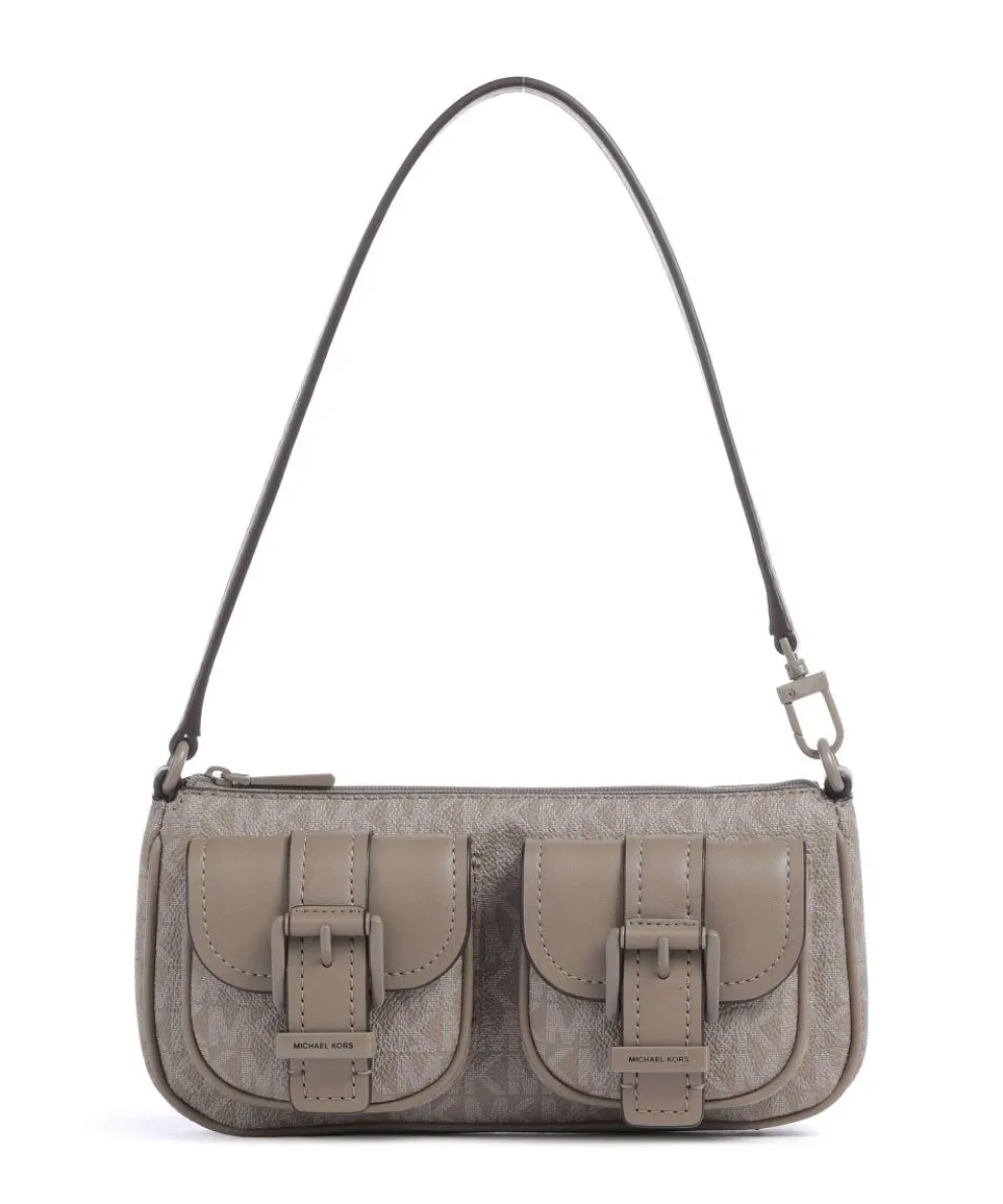 Zoe Small Schultertasche Lederimitat taupe