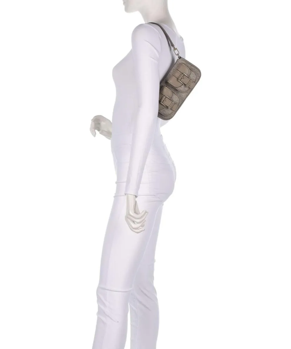 Zoe Small Schultertasche Lederimitat taupe