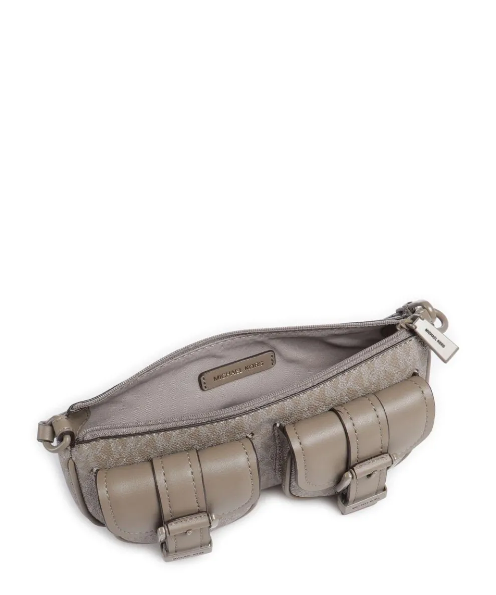 Zoe Small Schultertasche Lederimitat taupe