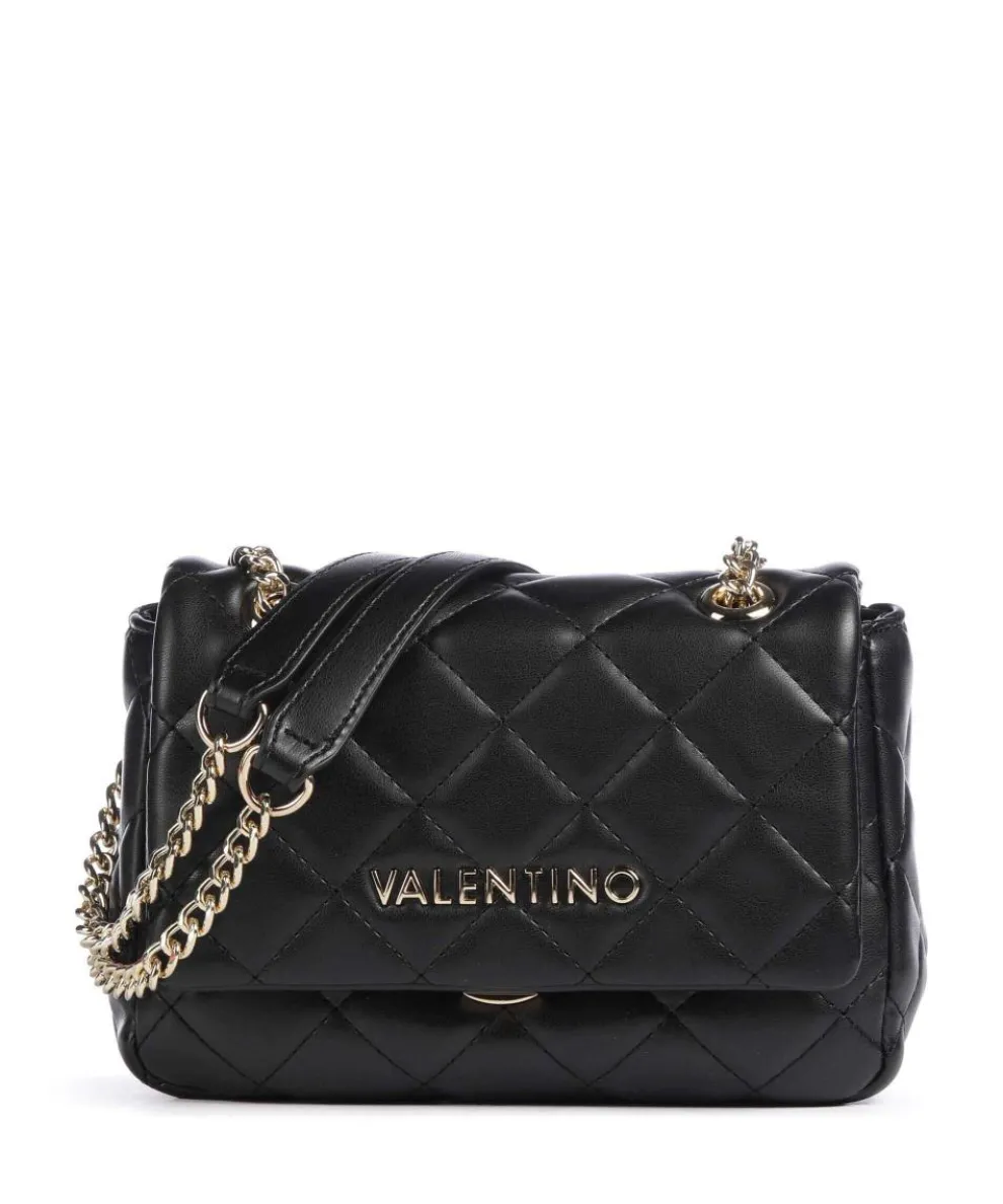 Ocarina Schultertasche Lederimitat schwarz