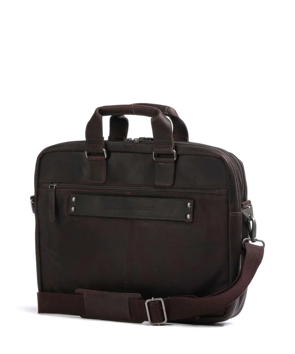Seth Aktentasche 15″ Pull-Up Rindsleder dunkelbraun