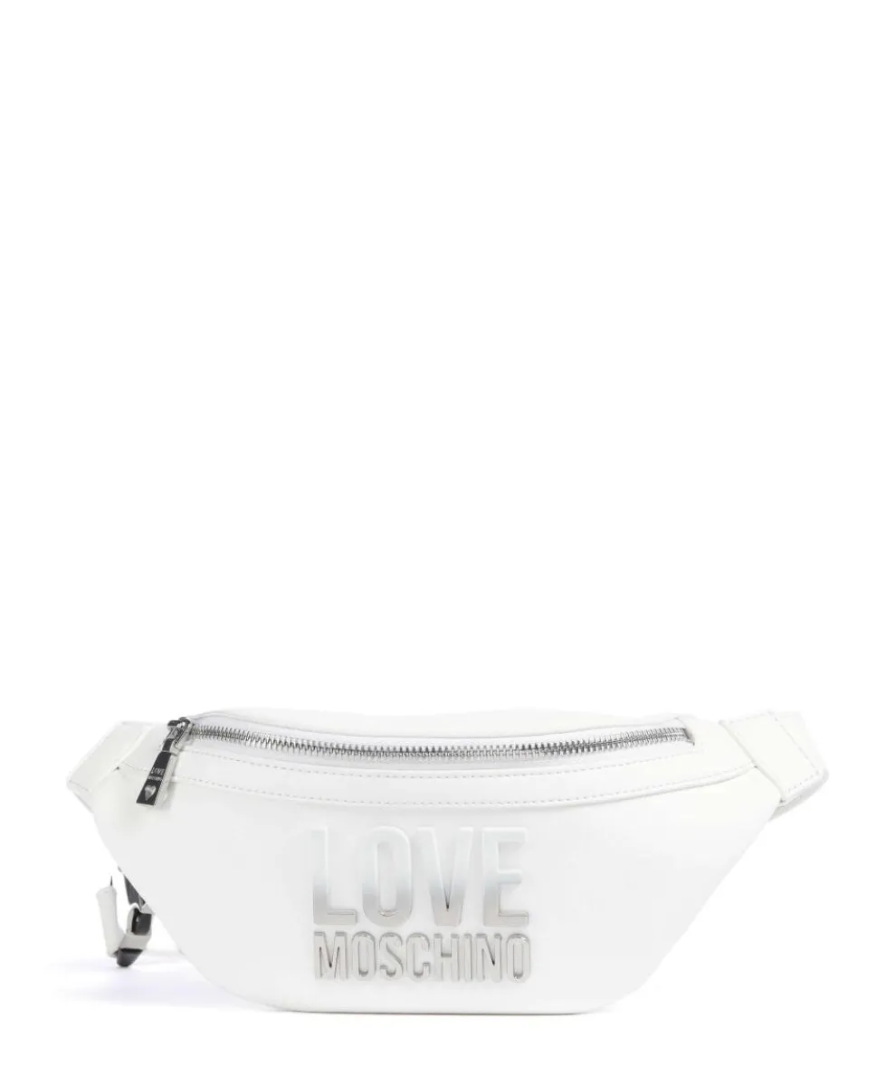 Prism Gürteltasche Lederimitat weiß